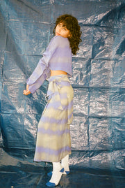 SPA X SILK CARPATHIA SKIRT IN HYACINTH