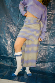 SPA X SILK CARPATHIA SKIRT IN HYACINTH