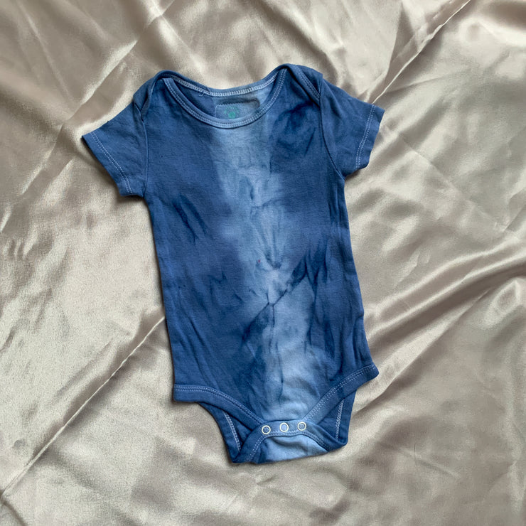 BLUE ICE BABY ONESIE
