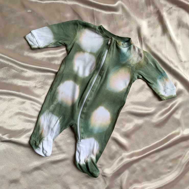 OLIVE DROP ROMPER