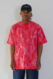 THEE THREAD TEE - CHERRY
