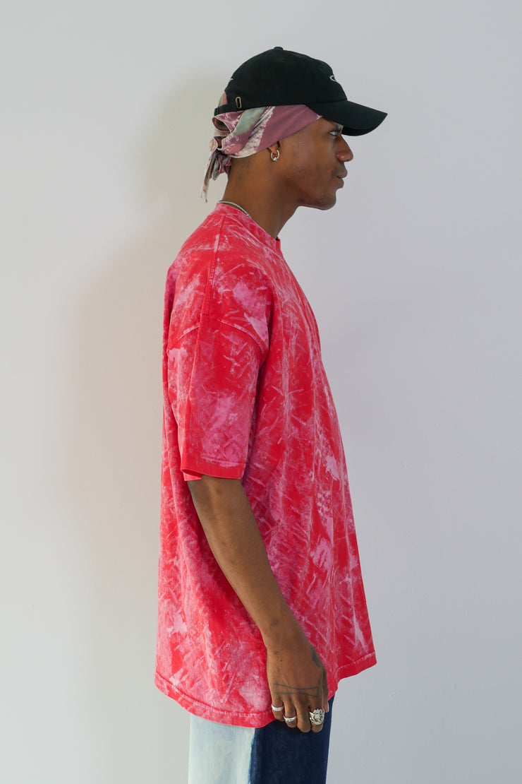 THEE THREAD TEE - CHERRY